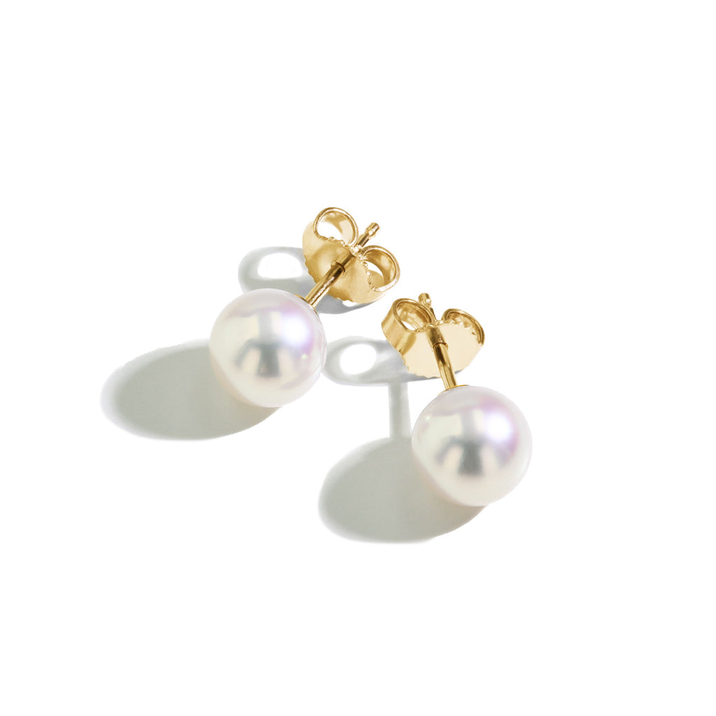 Mikimoto 7.5mm A Pearl Stud Earrings