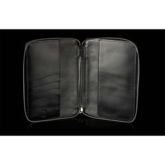 William Henry Midnight Zip Journal with Mammoth Tooth Zipper
