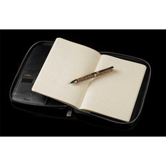 William Henry Midnight Zip Journal with Mammoth Tooth Zipper