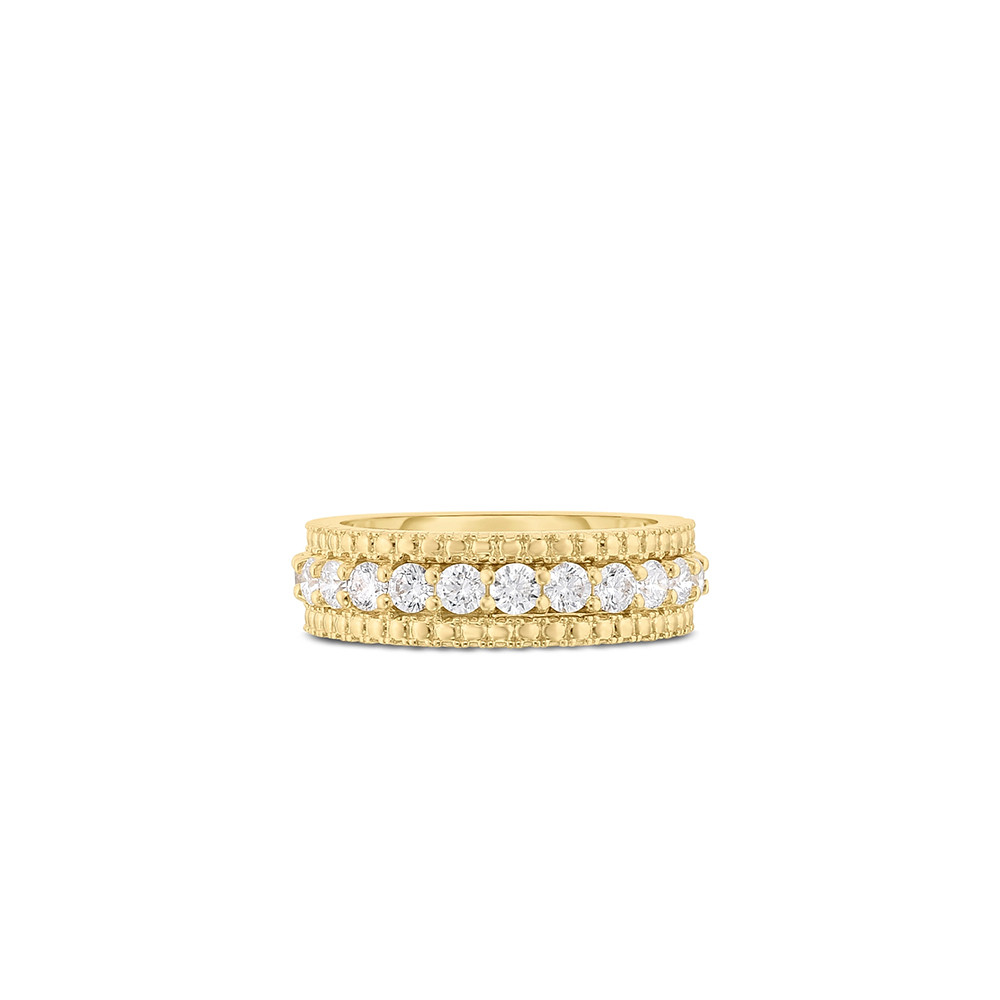 Roberto Coin Siena Single Row Diamond Ring