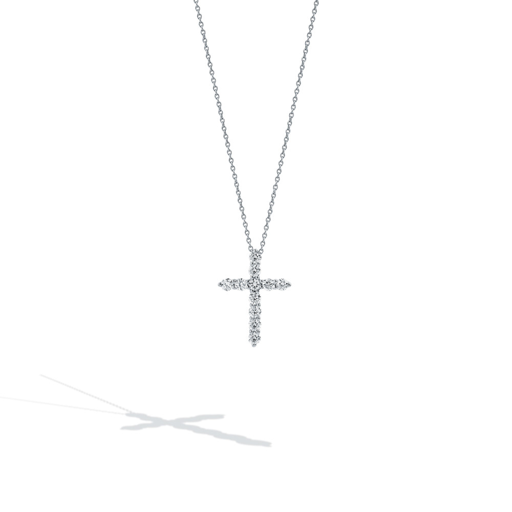 Small Diamond Pendant Necklace