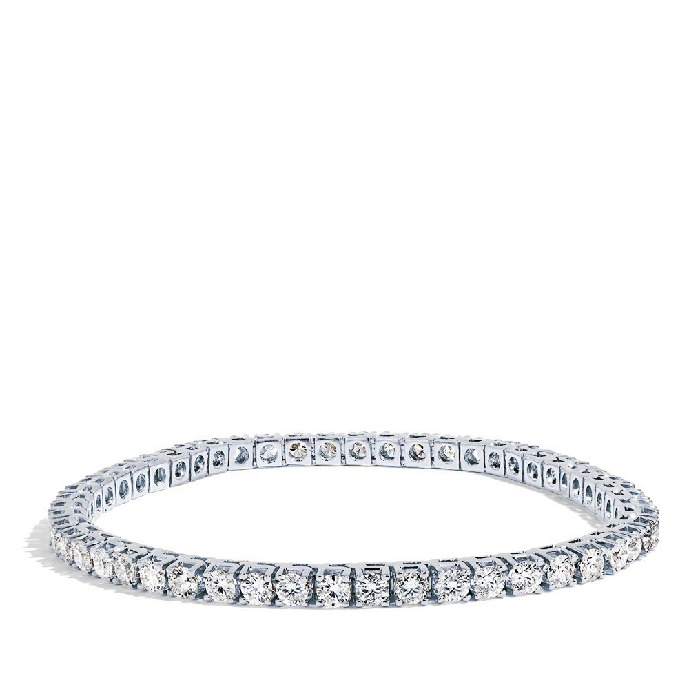 14k White Gold Diamond Tennis Bracelet 1.00 ctw – NYC Luxury