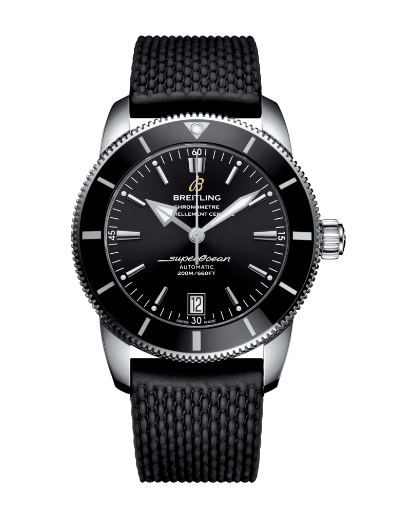 Breitling Superocean Heritage 42mm Black & Steel Watch
