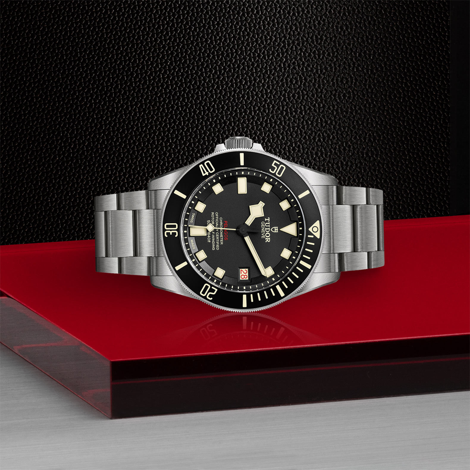 TUDOR Pelagos LHD Watch in Store Laying Down