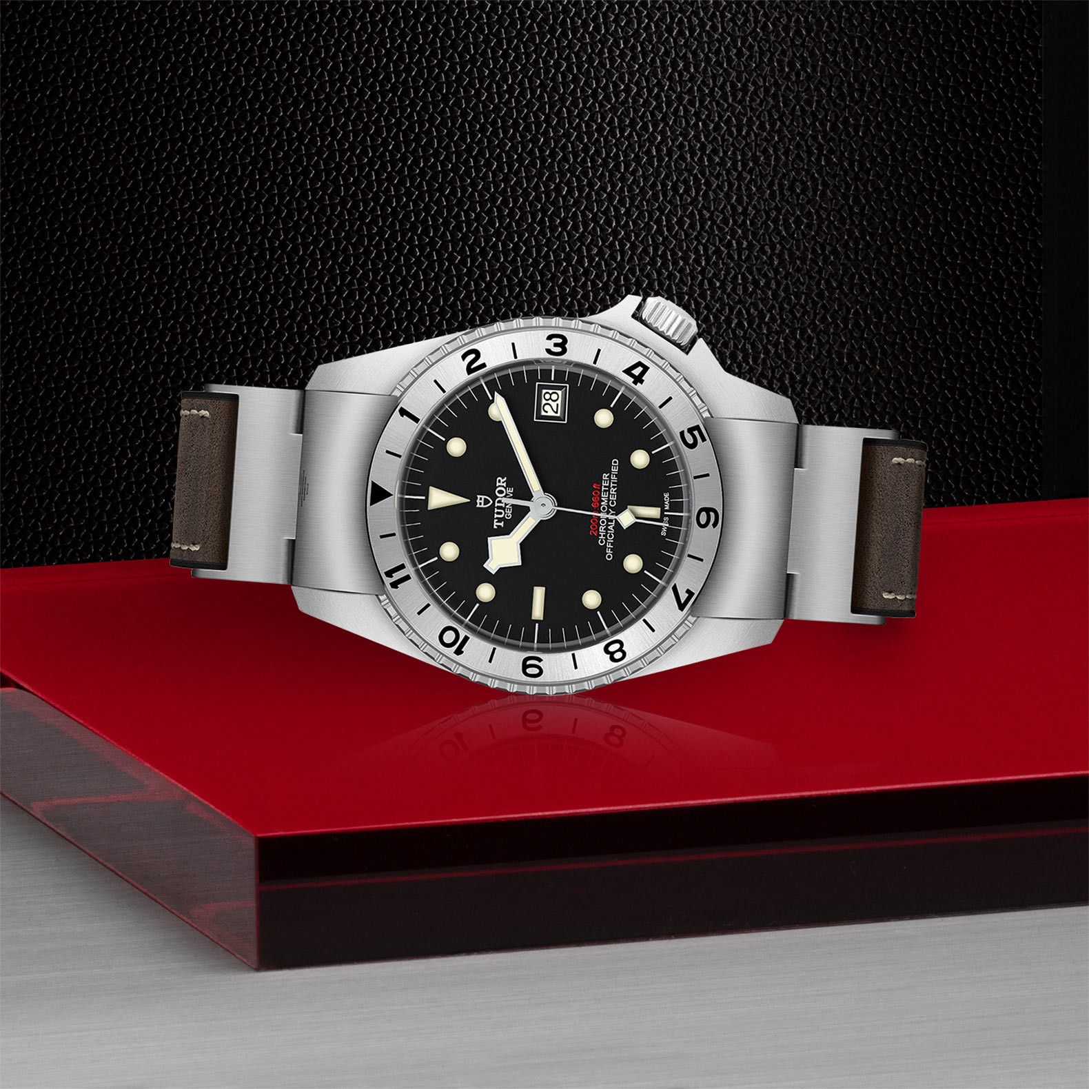 TUDOR Black Bay P01 Watch in Store Laying Down