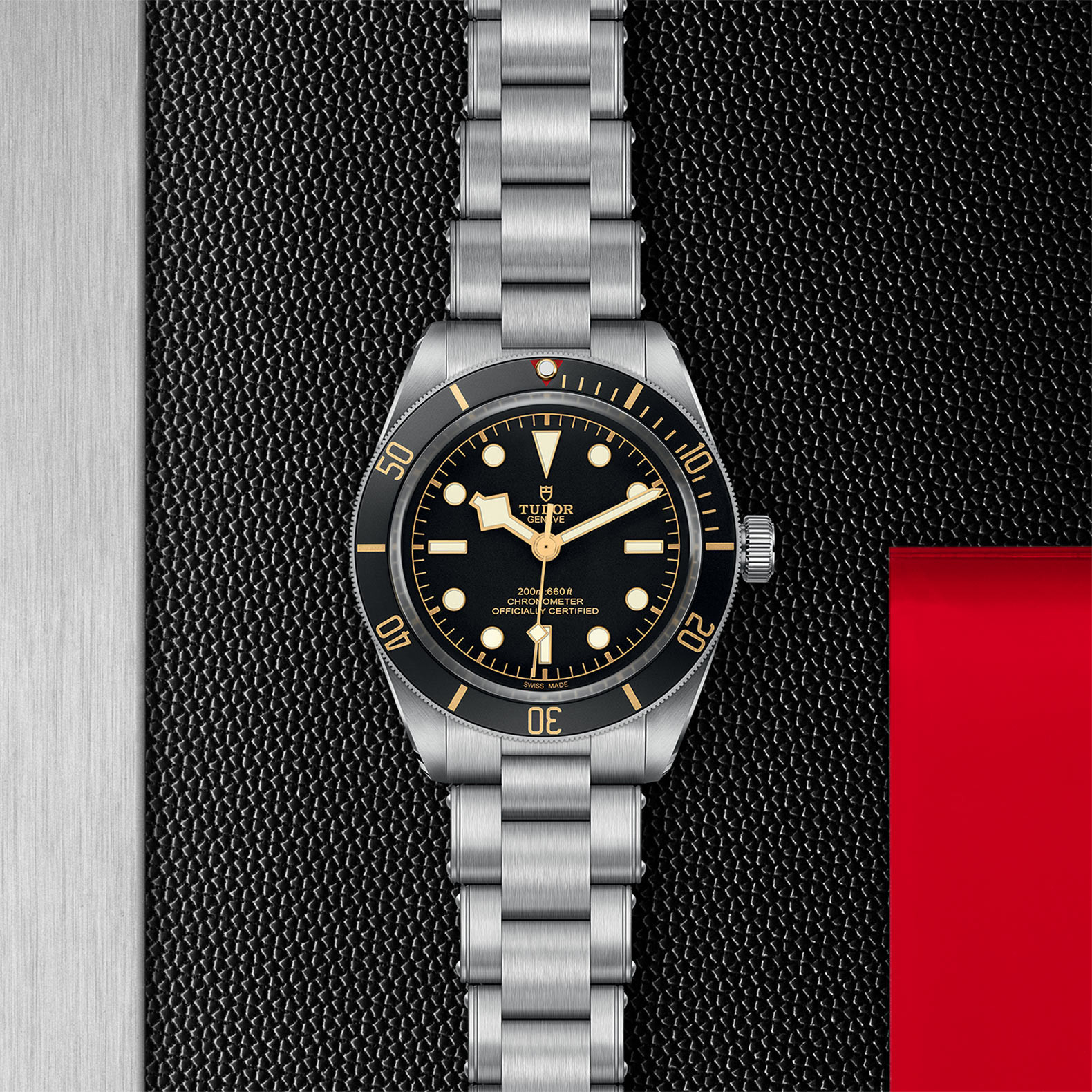 TUDOR Black Bay Fifty-Eight Watch in Store Flat Lay