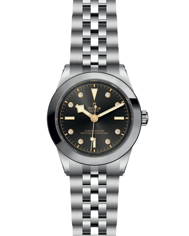 TUDOR Black Bay 39 with 39mm Steel Case and Steel Bracelet M79660-0004 Watch Front Facing
