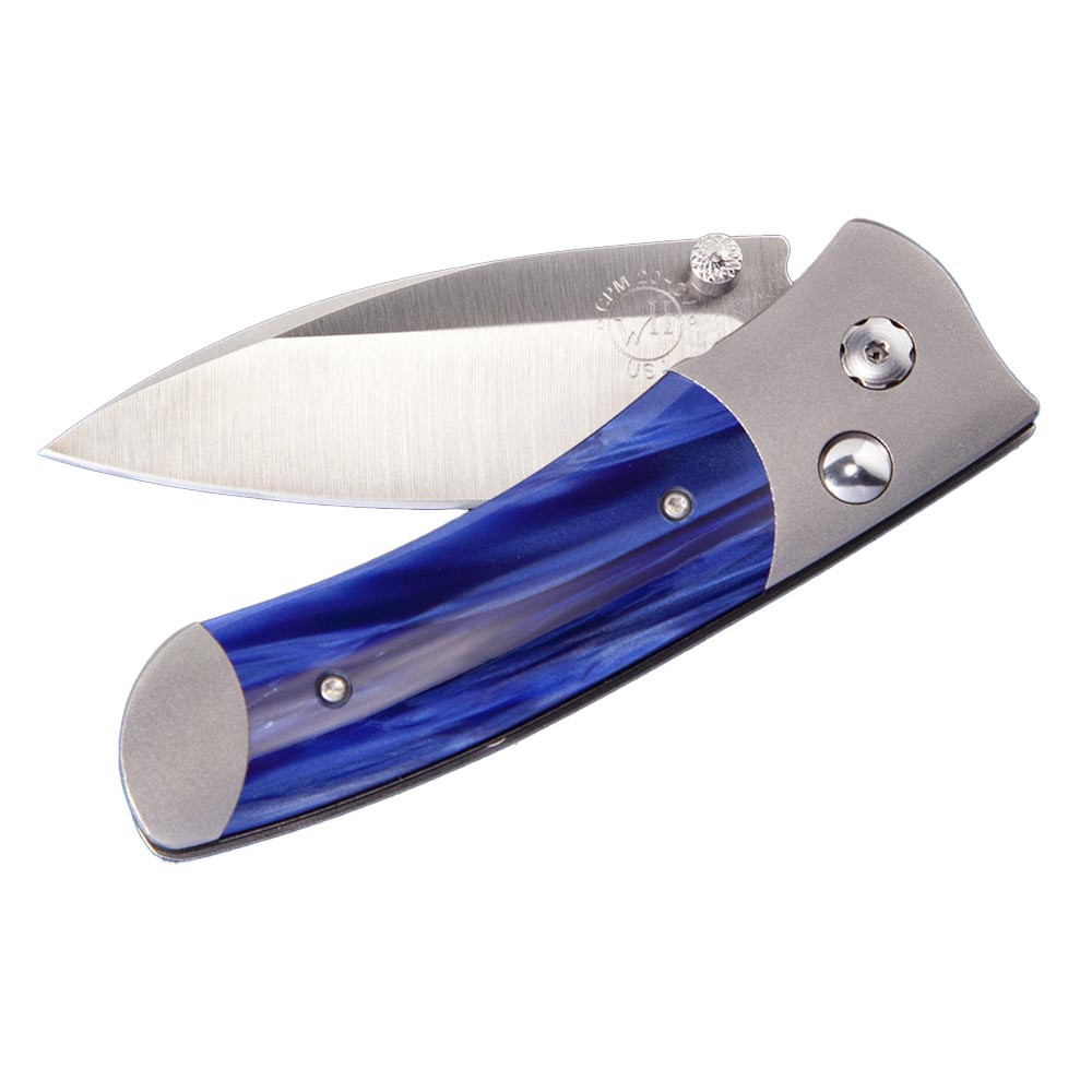 William Henry A100-2 Titanium Kirinite Pocket Knife Full