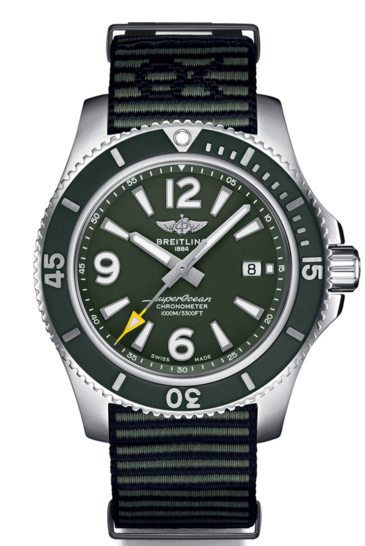 Breitling Superocean Green Outerknown 44
