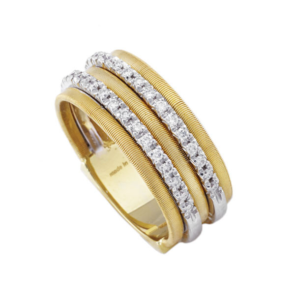 Marco Bicego Goa 18kt Yellow Gold Diamond Ring 