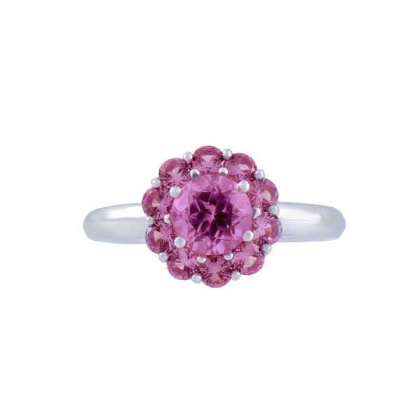 Color My Life Alexandrite Ring in White Gold