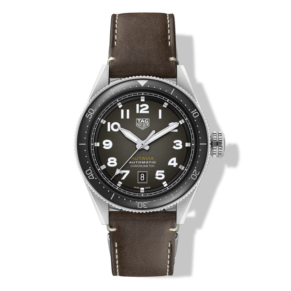 TAG Heuer Grey and Brown Watch