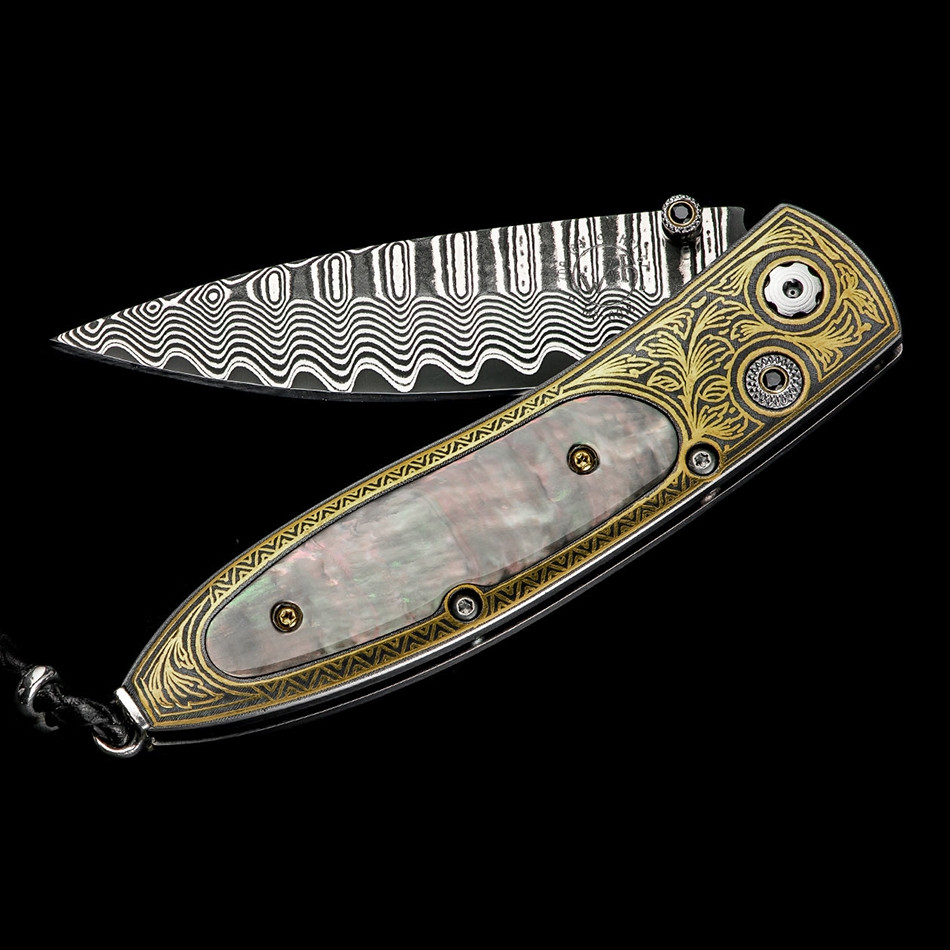 Monarch Gracious 24K Yellow Gold William Henry Pocket Knife