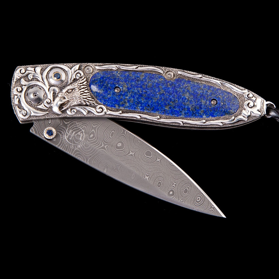 Monarch Pride Lapis William Henry Pocket Knife