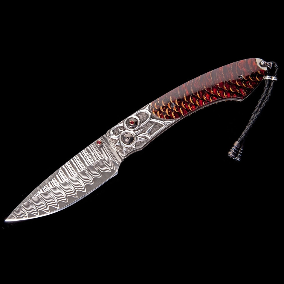Spearpoint Red Lodge William Henry Opened Pocket Knife