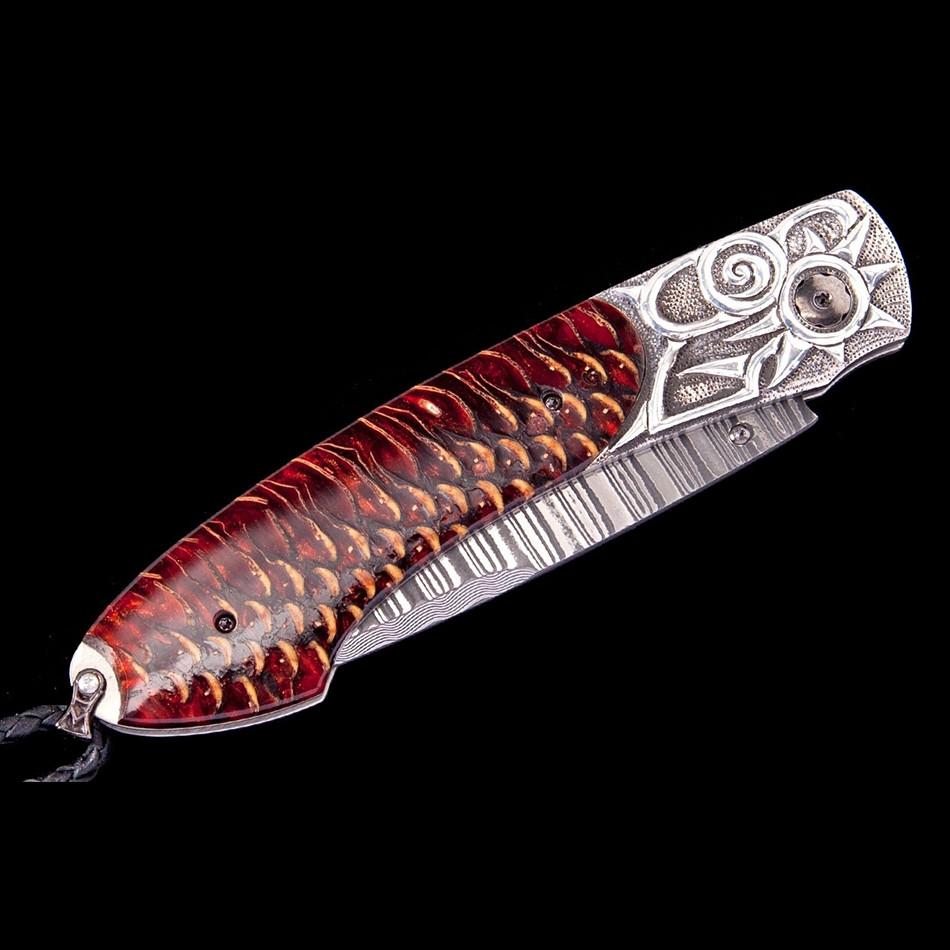 Spearpoint Red Lodge William Henry Closed Pocket Knife