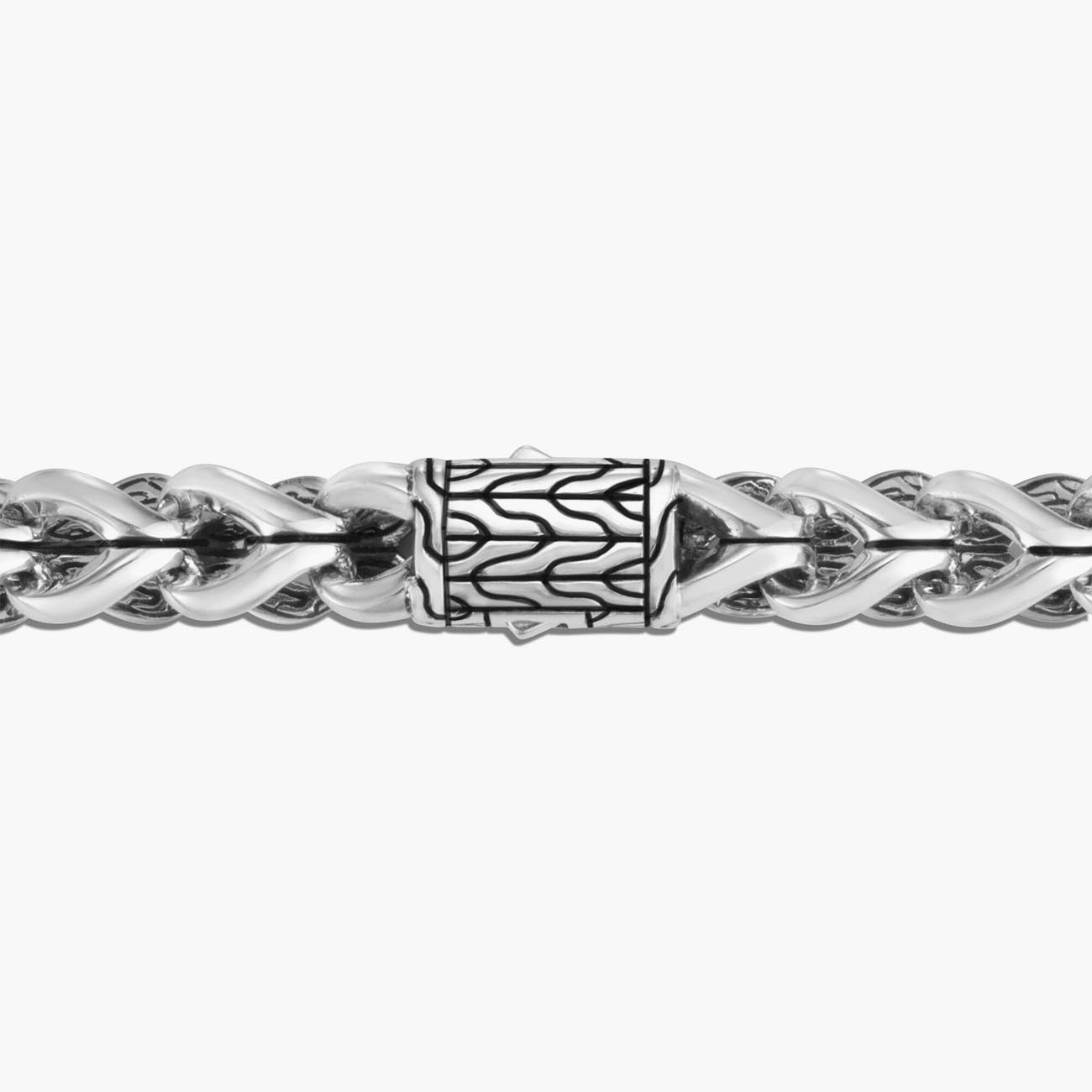John Hardy Asli Classic Chain Link Bracelet in Sterling Silver clasp view