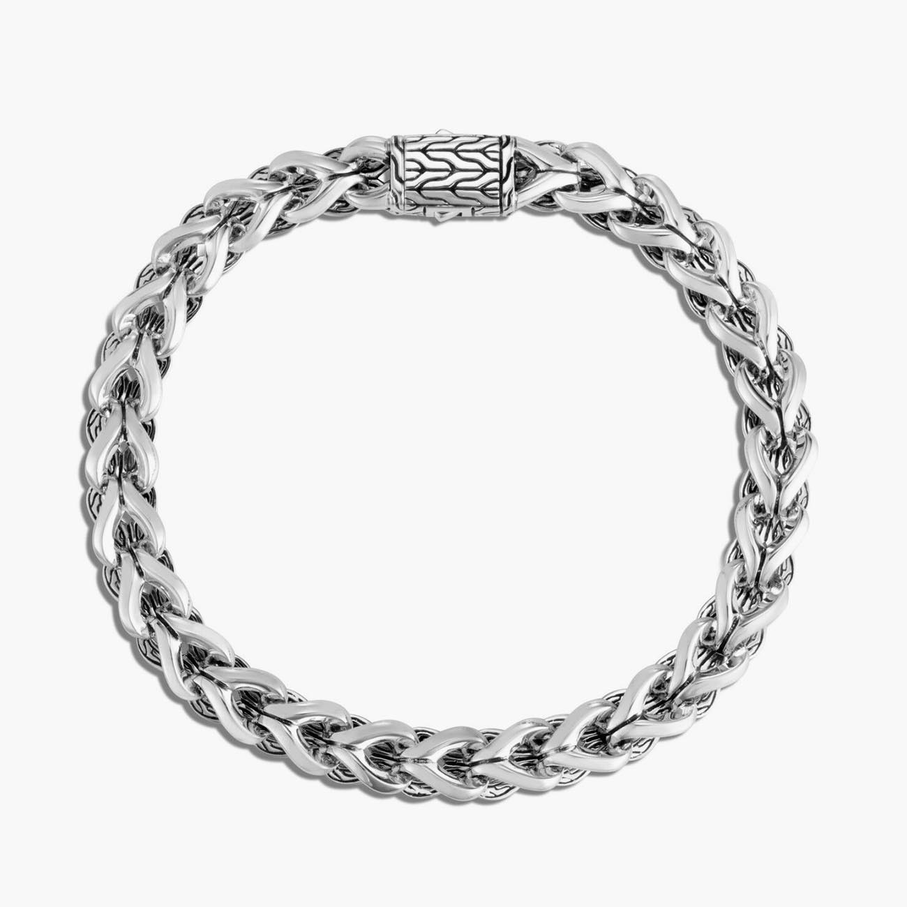 John Hardy Asli Classic Chain Link Bracelet in Sterling Silver flat view