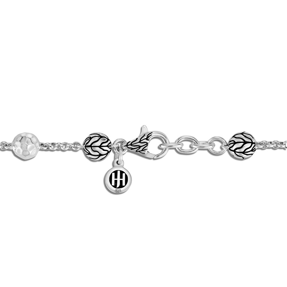 John Hardy Classic Chain Bead Bracelet in Sterling Silver clasp