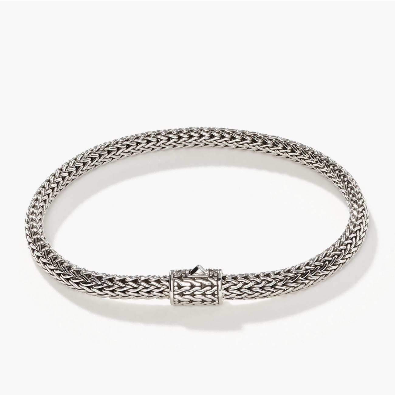 John Hardy Classic Chain 5mm Silver Bracelet with Chain Clasp