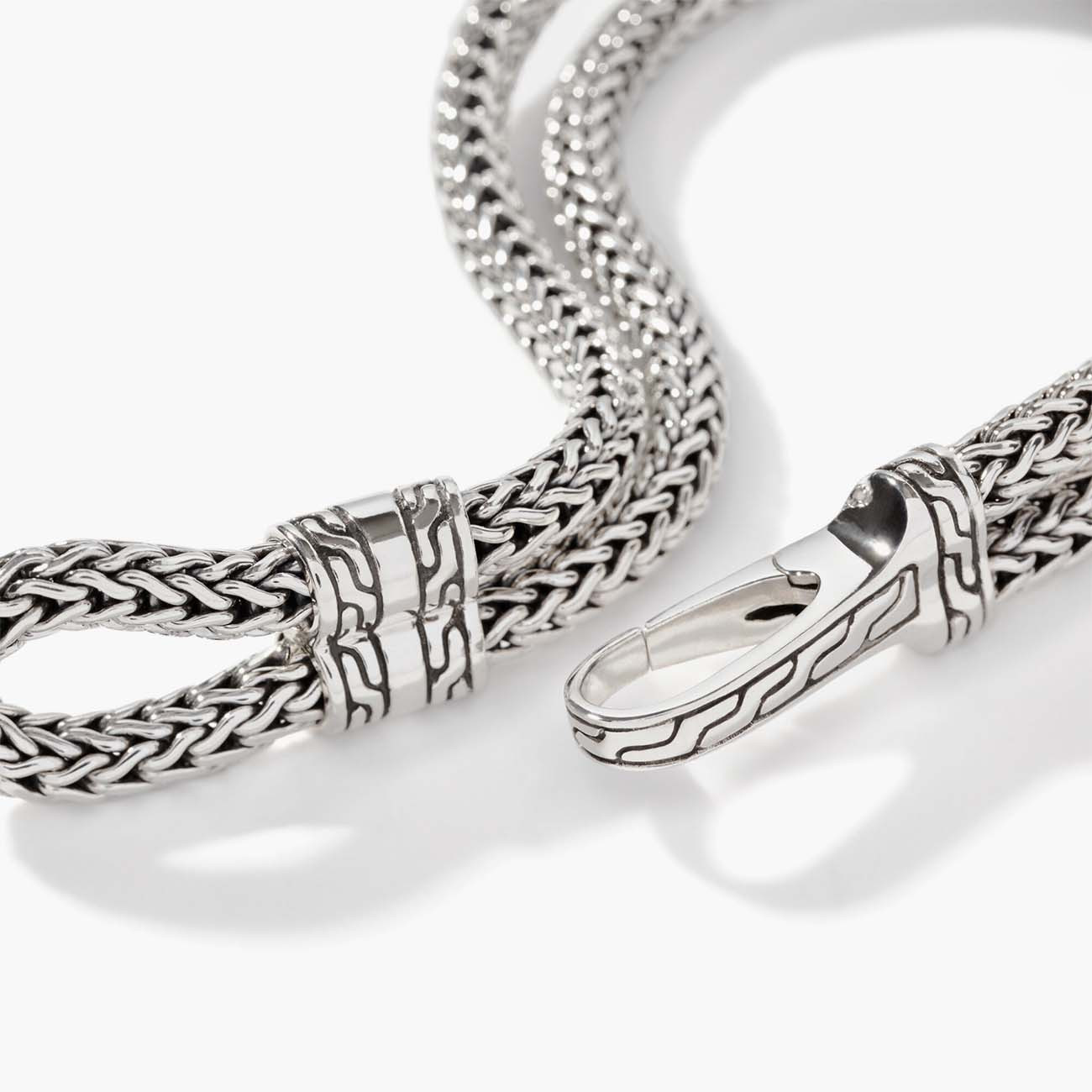 John Hardy Classic Chain Hook Bracelet Closeup