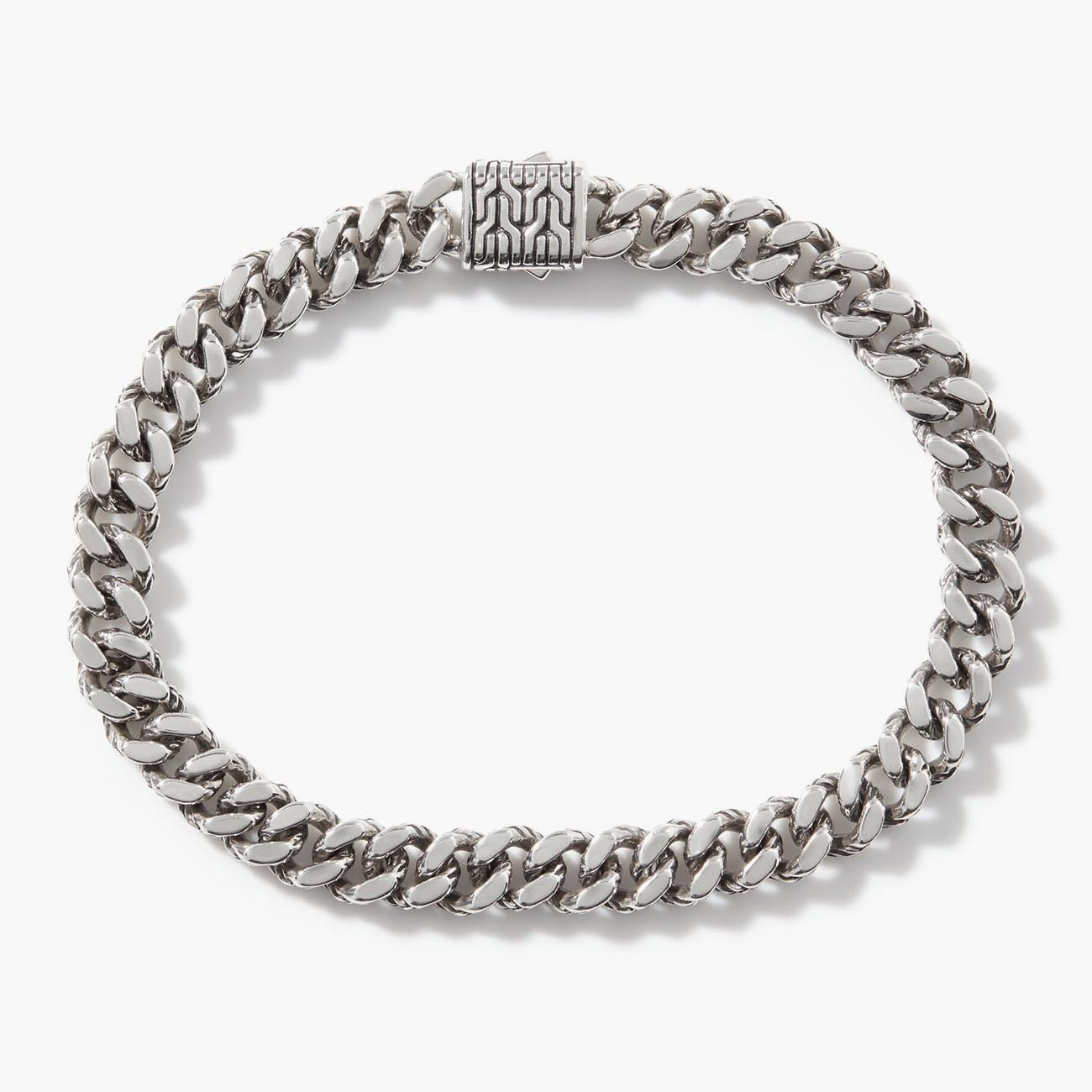 John Hardy Classic Chain Small Link Bracelet in Sterling Silver Profile