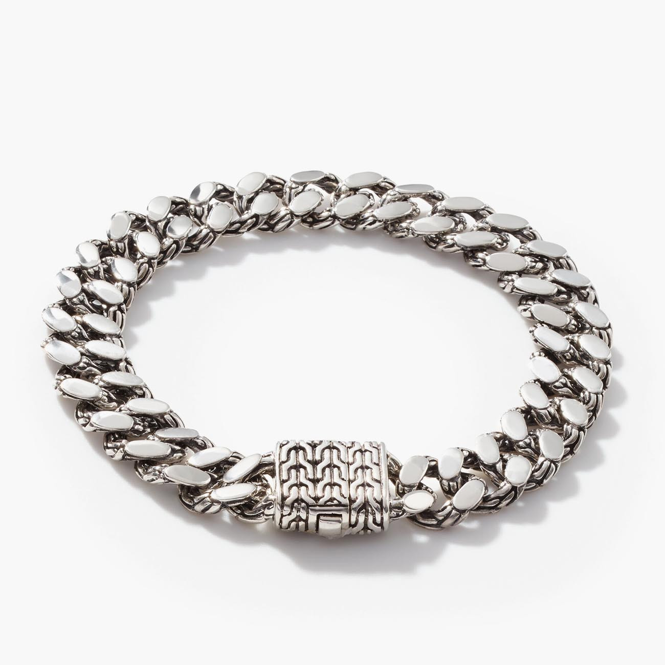 925 Sterling Silver Men Heavy Wide Link Bracelet CUBAN CHAIN Size 7.5 8 8.5  9 | eBay