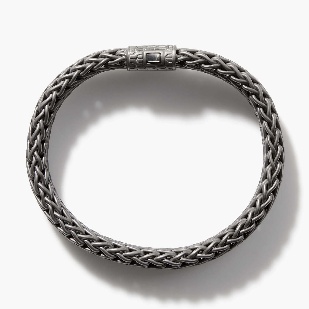 Diamond Cut Black Rhodium Bracelet 13.3Mm | Undefined Jewelry | Wolf &  Badger