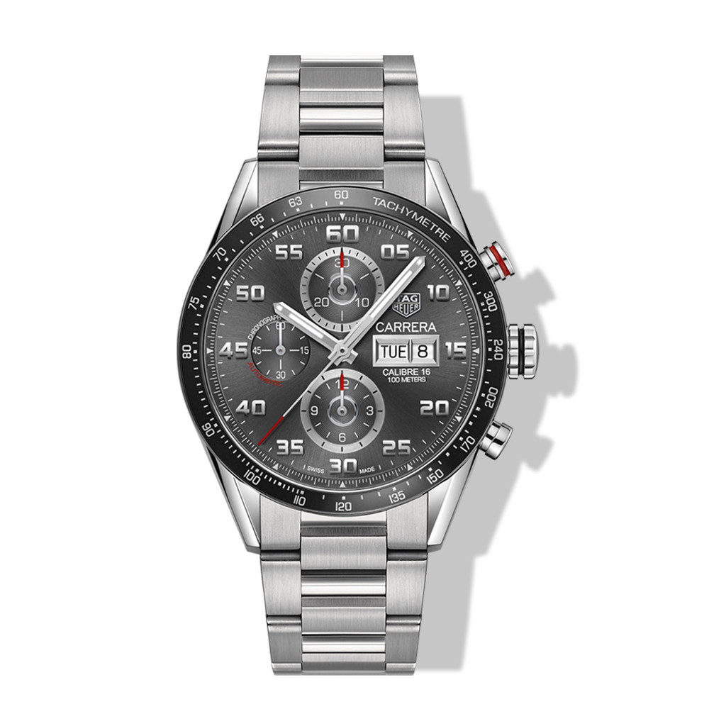 Tag Heuer Calibre 16 Anthracite Dial Carrera Watch