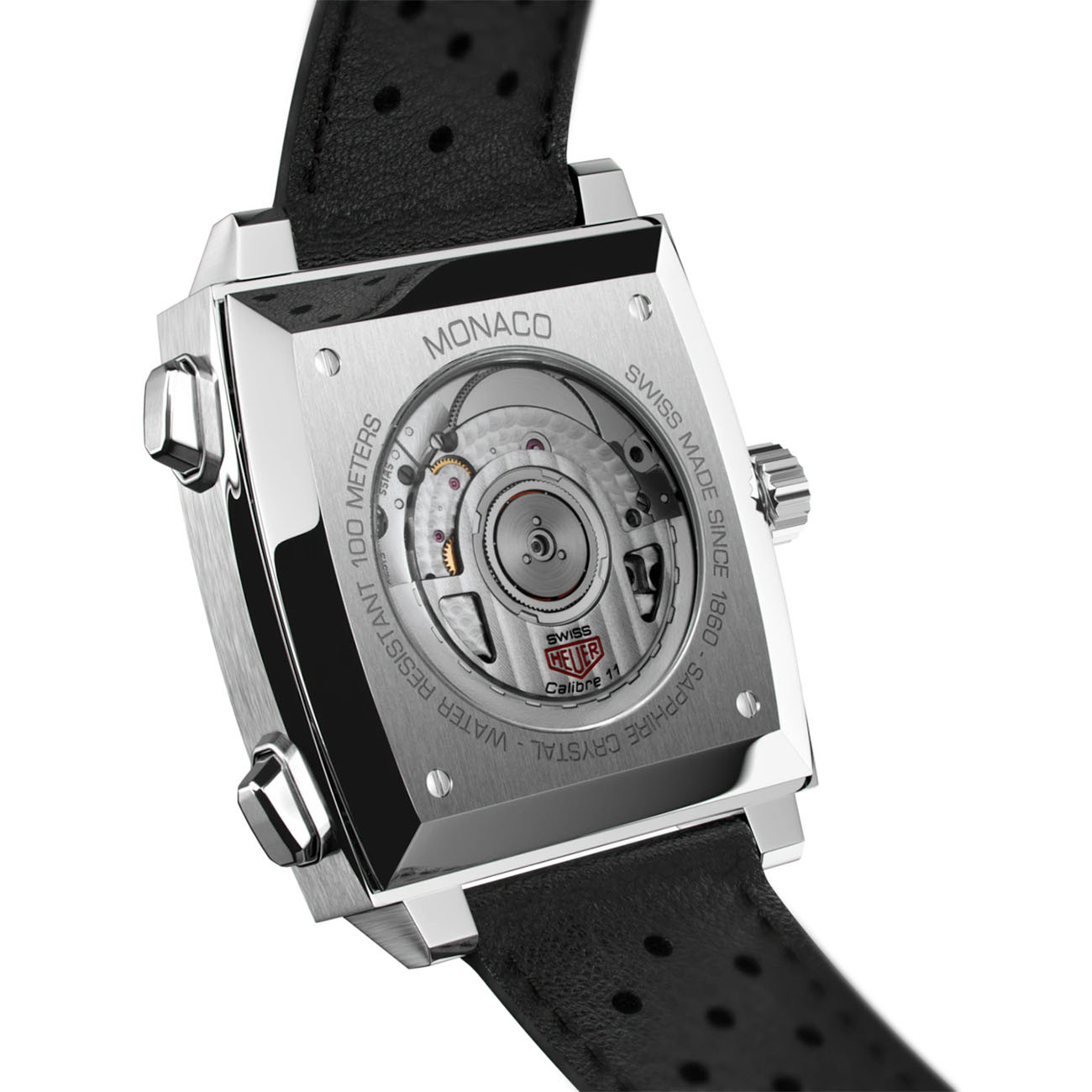 Tag Heuer Monaco Calibre 11 Automatic Chronograph Watch Caseback