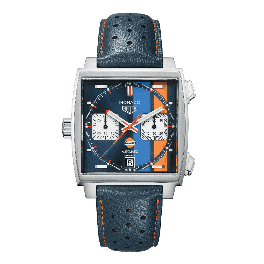 Tag Heuer Gulf Special Edition Monaco Watch