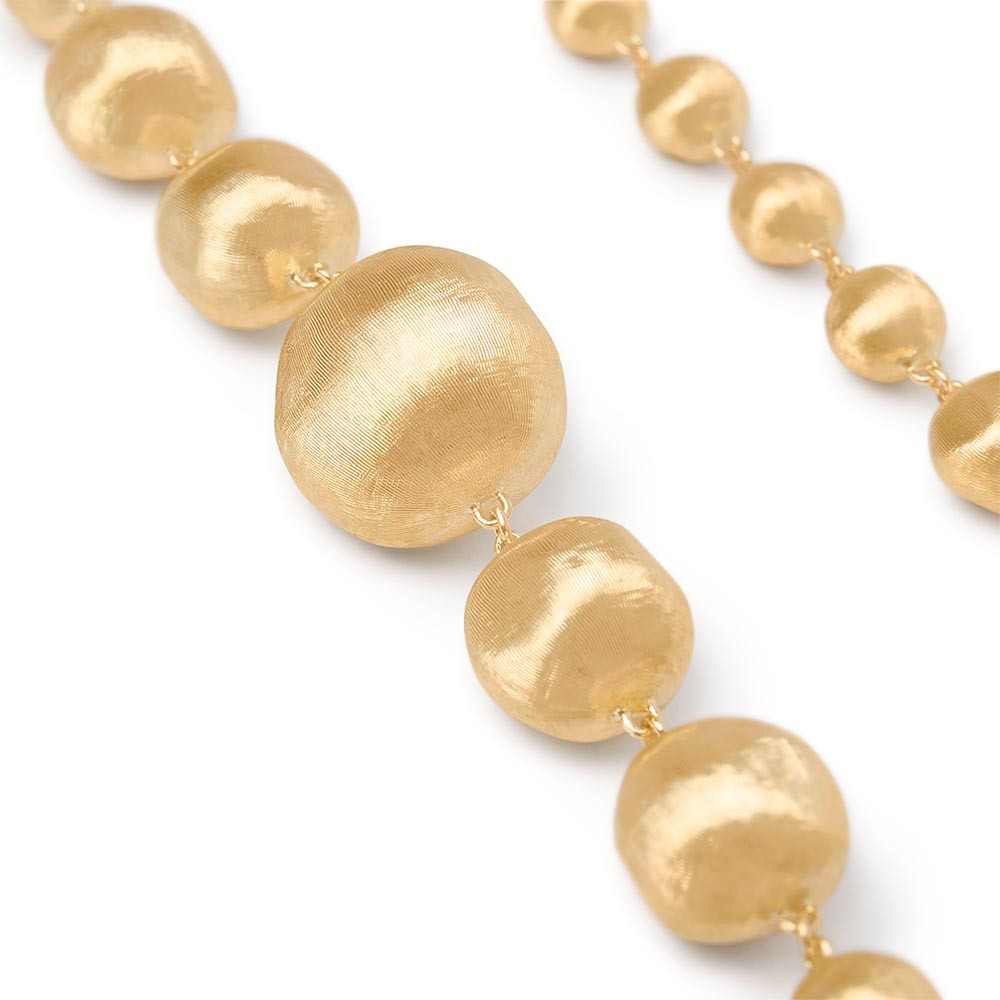 Marco Bicego Africa 18kt Yellow Gold Necklace Closeup