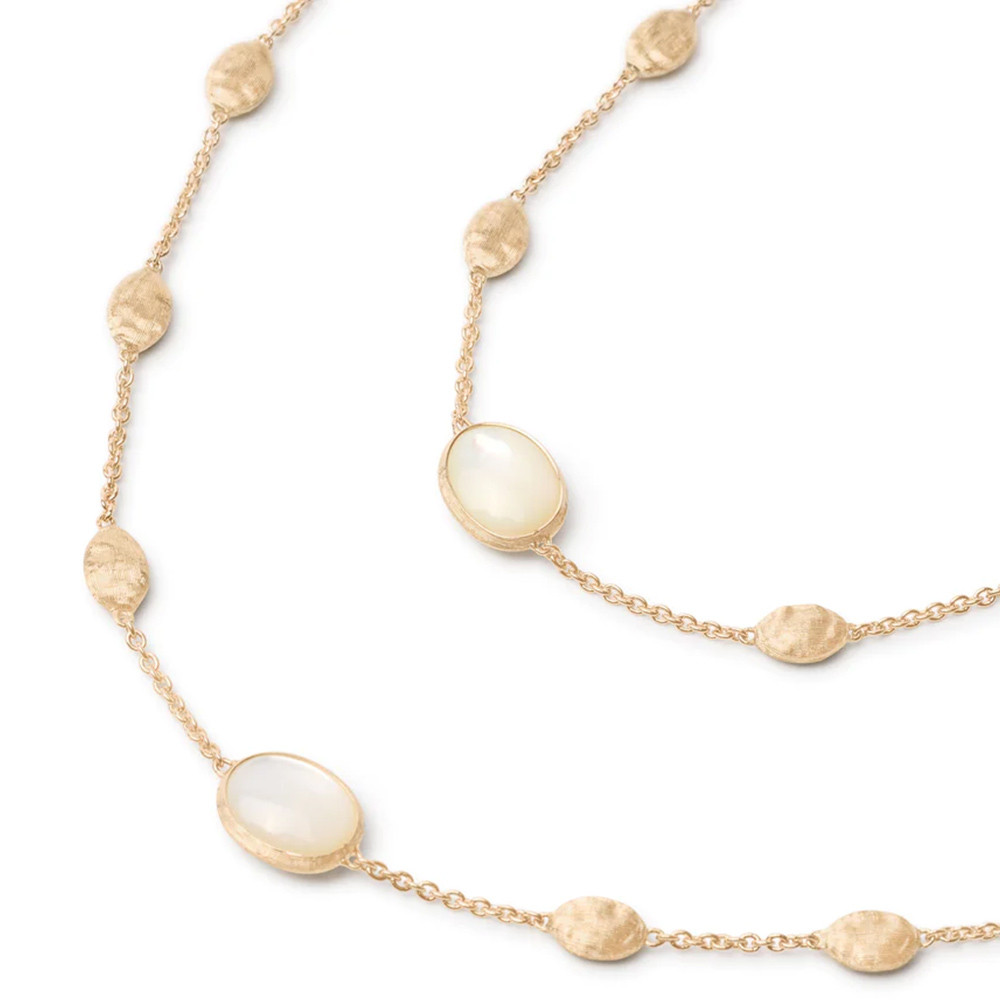 Siviglia Mother of Pearl Long Necklace