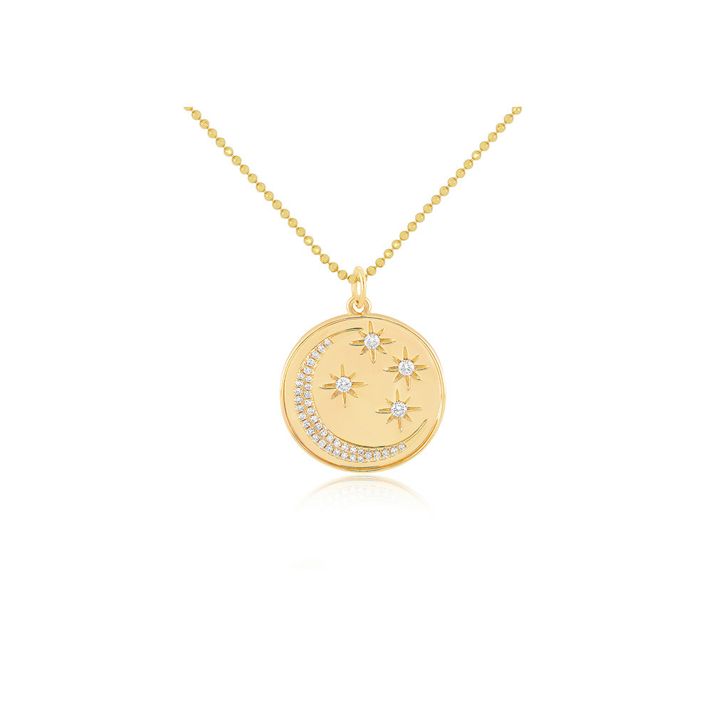 EF Collection Jumbo Diamond Celestial Necklace