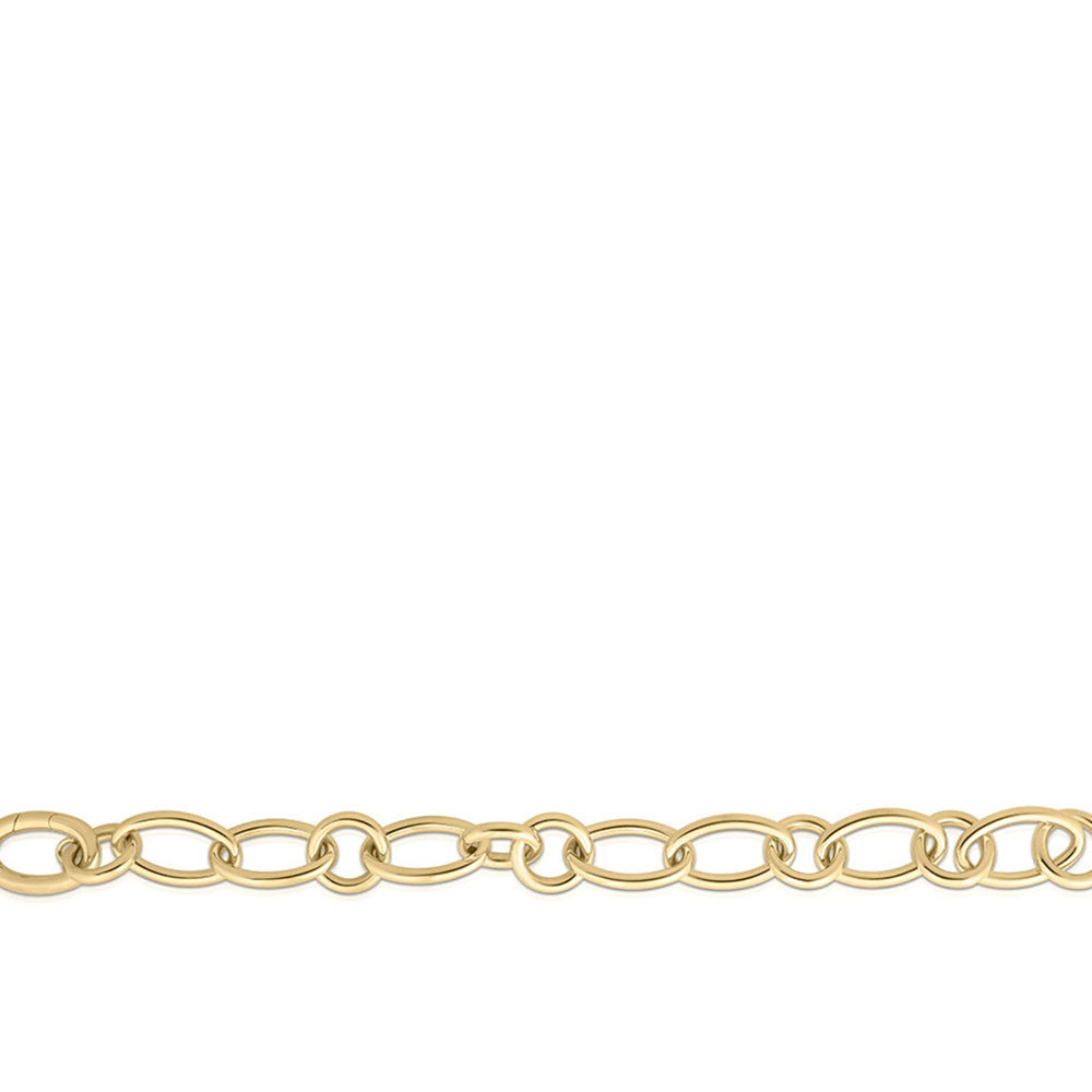 Roberto Coin Round and Oval Link Bracelet 