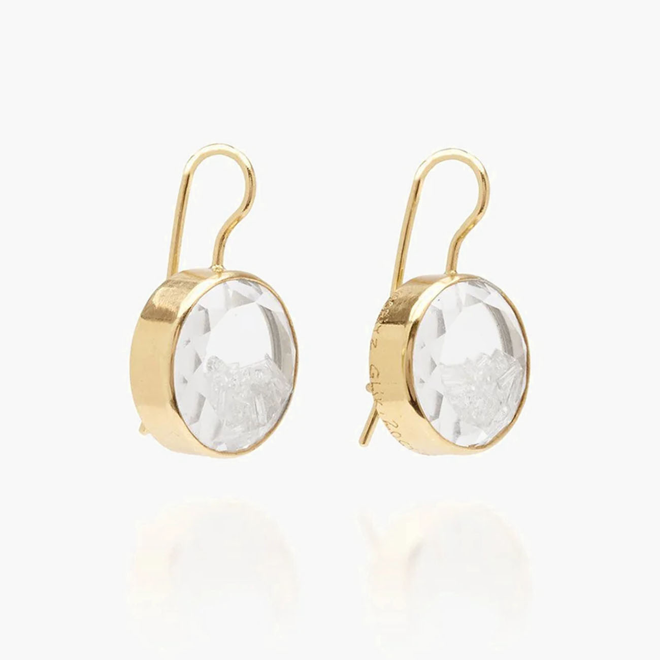 Moritz Glik Core 12 Diamond Drop Earrings Profile