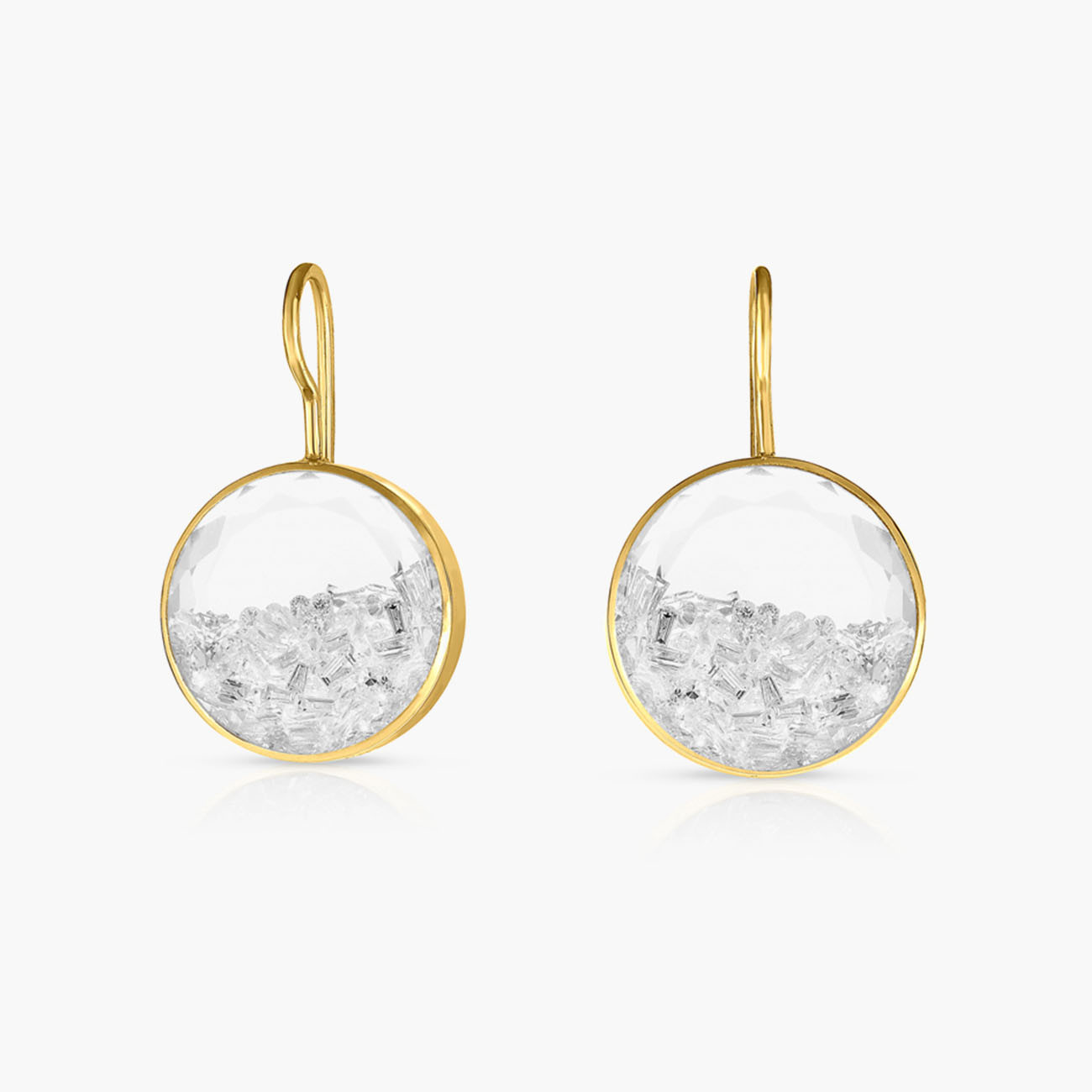 Moritz Glik Core 12 Diamond Drop Earrings