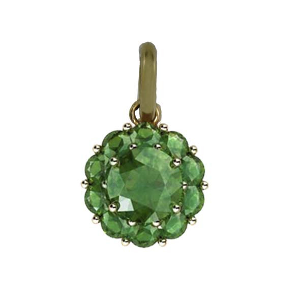 Color My Life Emerald Bracelet Charm 