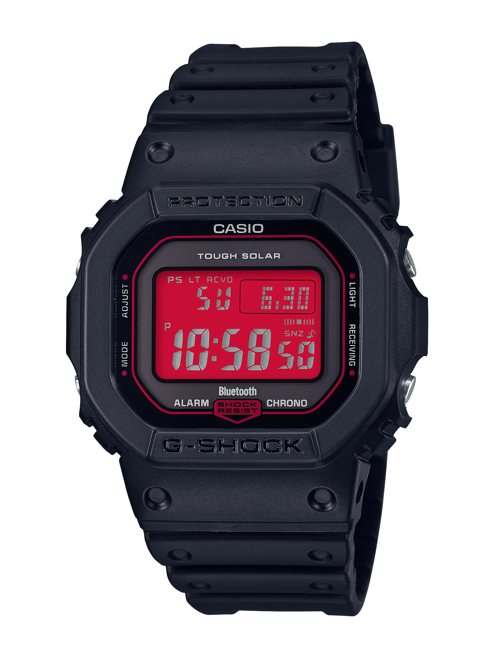 G-SHOCK Adrenalin Red Series Black and Red Watch – 42.8mm