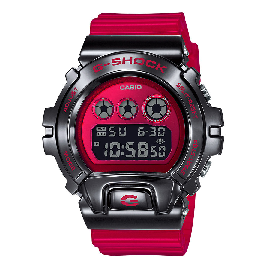 G-Shock GM6900B-4 Red Stainless Steel Digital Watch – Limited Edition main view