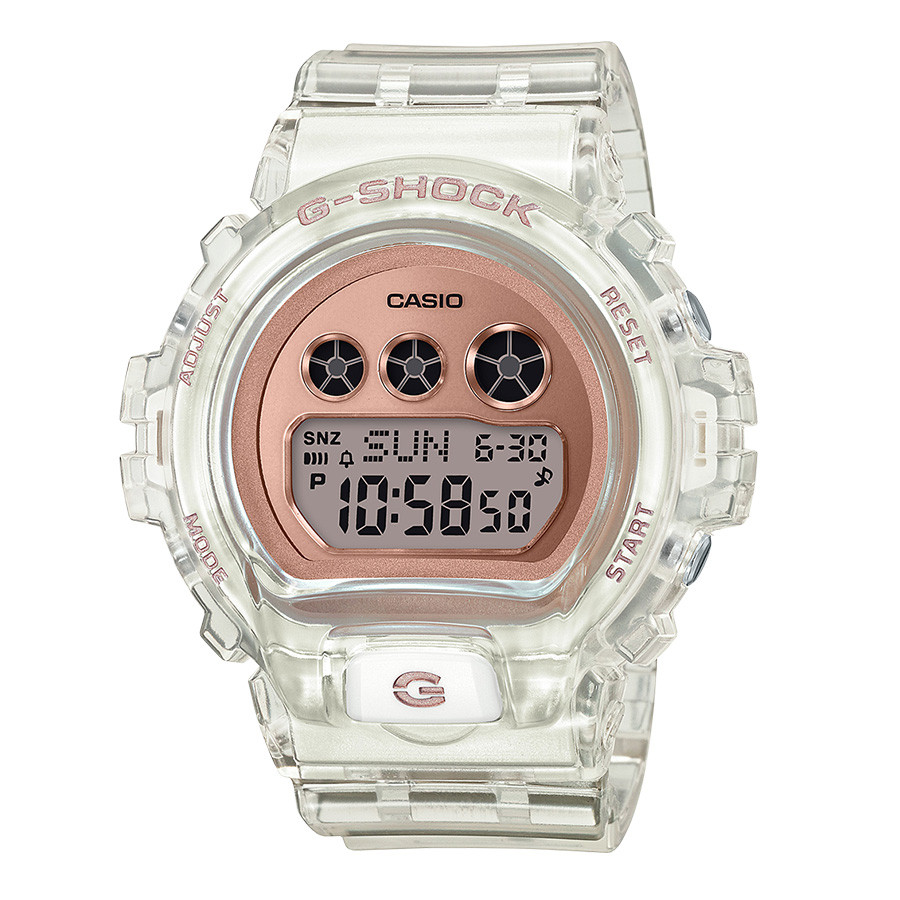 G-Shock S Series GMDS6900SR-7 Rose Gold Transparent Digital Watch main view