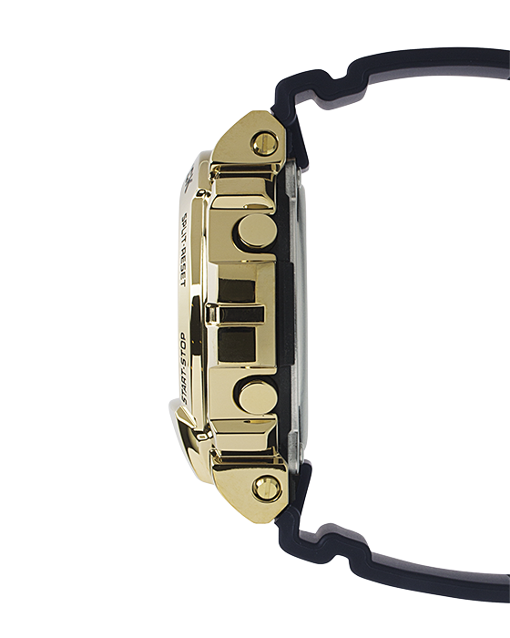 G-Shock GM6900G-9 Yellow Gold IP Stainless Steel Digital Watch side view