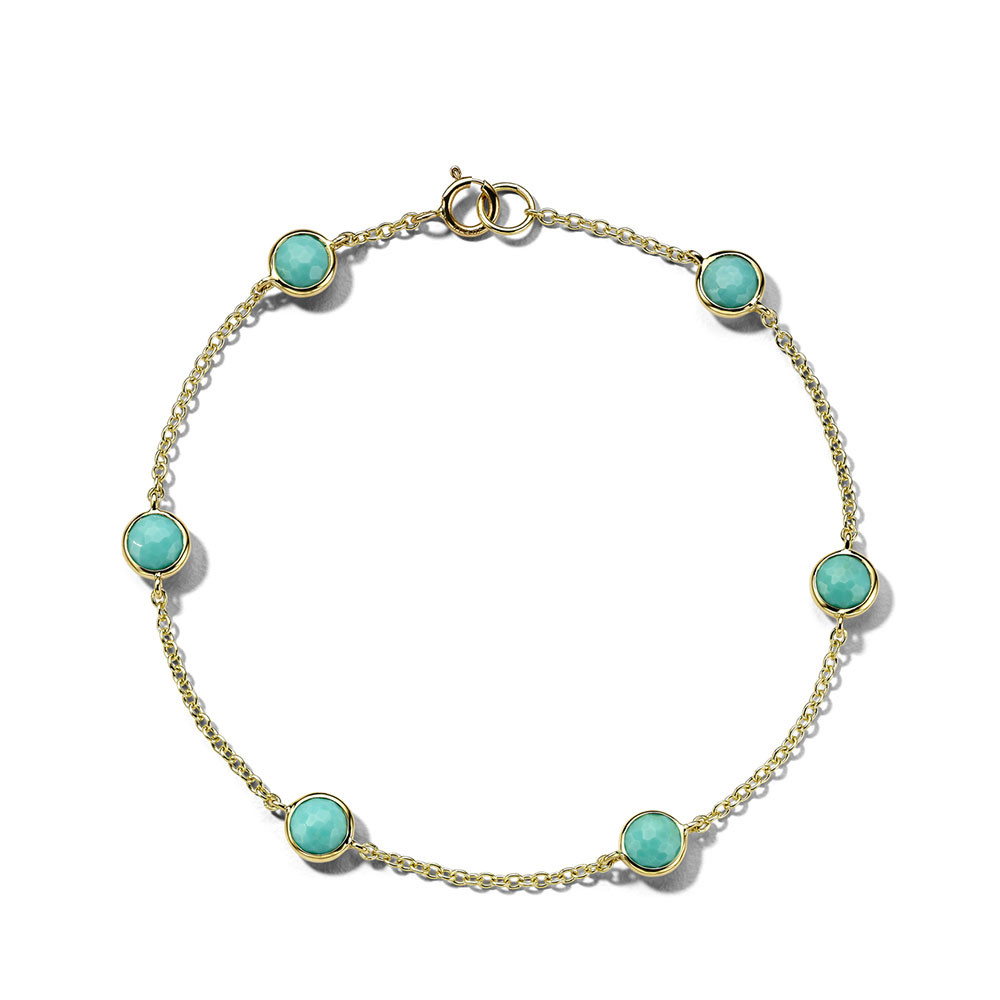 Ippolita Lollipop 6 Stone Turquoise Bracelet