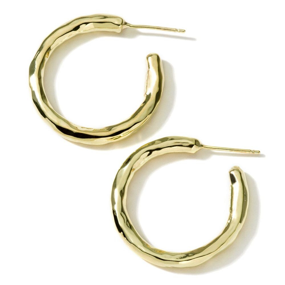 Ippolita Classico Small Hammered Hoop Earrings