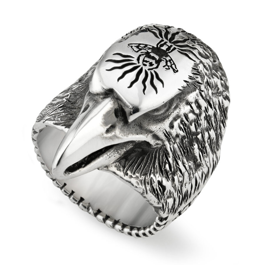 Men's Eagle Head Ring avec top qualité cristaux 8 9 10 11 12 13 TK1600 