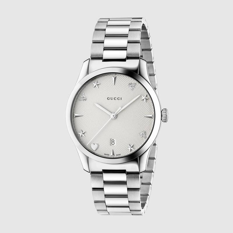 Gucci G-Timeless 38mm Stainless Steel Watch main view