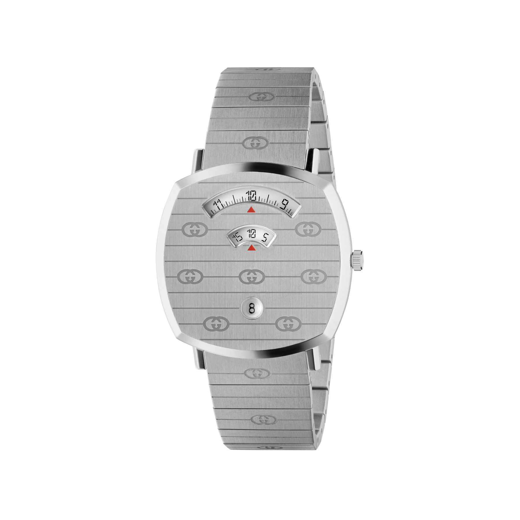 Gucci Grip Stainless Steel Watch – 38mm front view
