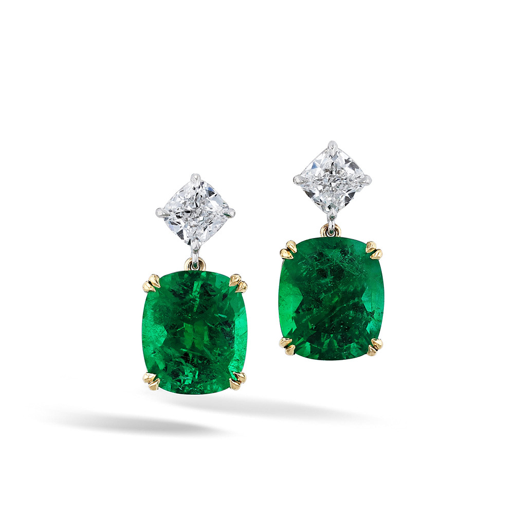 Emerald Green Cascading Chandelier Earrings ⋆ Behold Jewelry & Designs -  West Hartford, CT