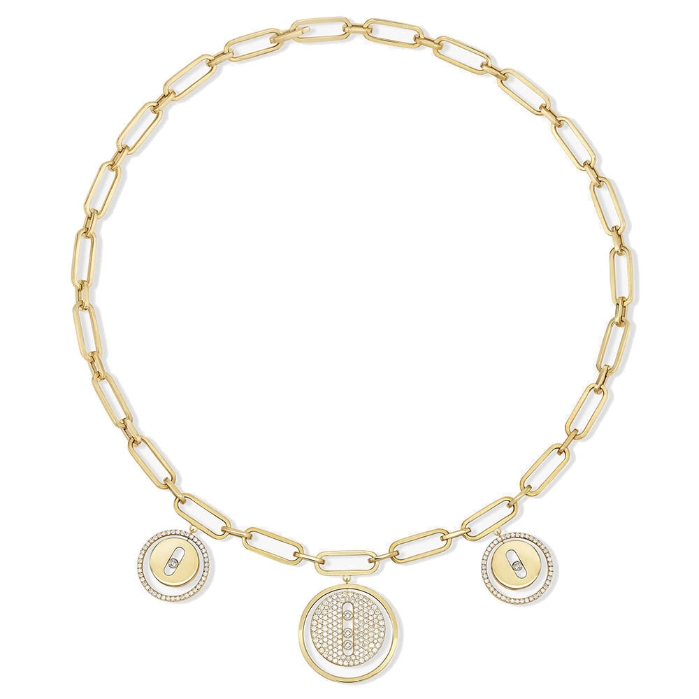 Gold Plated Trendy Star & Moon Layered Charm Choker Necklace – Giorgio  Bergamo