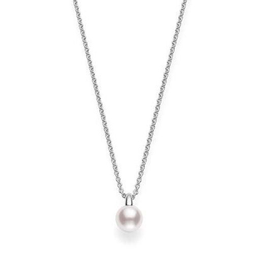 Mikimoto Akoya Pearl Drop Pendant Necklace